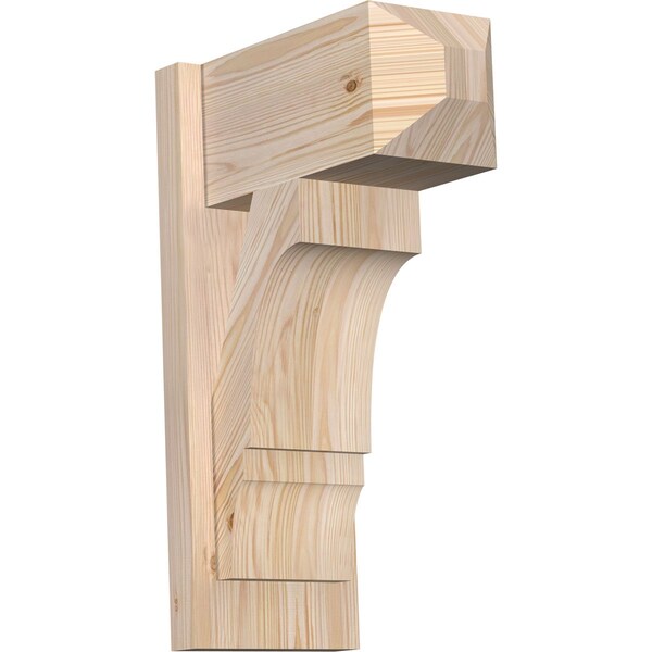 Ekena Millwork Balboa Craftsman Smooth Outlooker, Douglas Fir, 7 1/2"W x 14"D x 22"H OUT08X14X22BOA04SDF - main